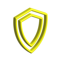 Shield icon design template