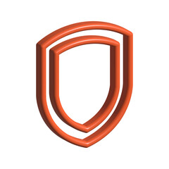 Shield icon design template