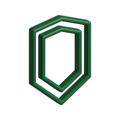 Shield icon design template