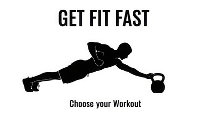 Get fit fast with kettlebell workout
