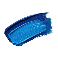 Vibrant blue paint swatch
