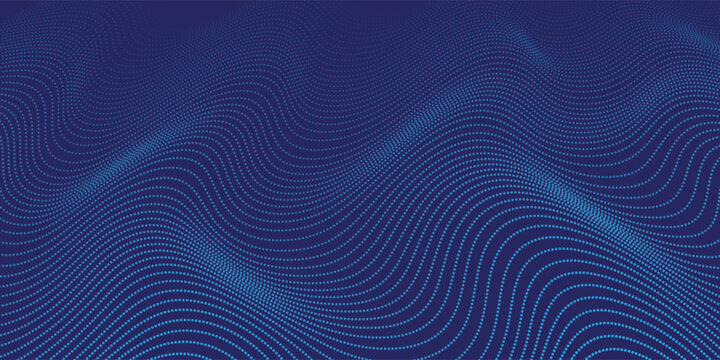 blue pattern blue technology big data digital background. abstract blue wave design