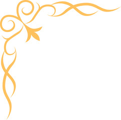 Vintage Corner Frame for Certificate.