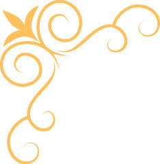 Vintage Corner Frame for Certificate.