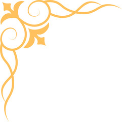 Vintage Corner Frame for Certificate.