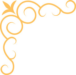 Vintage Corner Frame for Certificate.