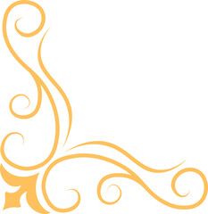 Vintage Corner Frame for Certificate.