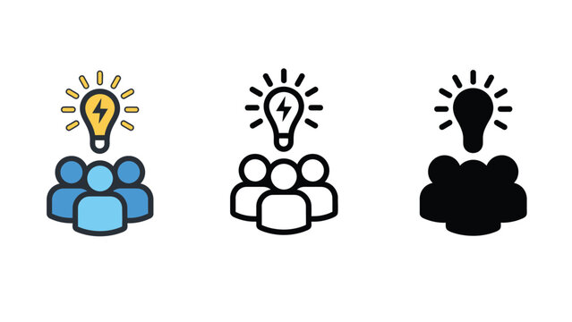 Creative team brainstorming with innovative ideas - Powered by Adobe