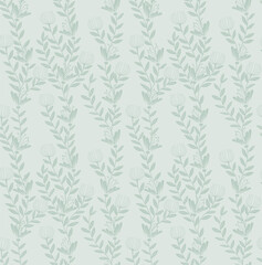 Seamless repeating floral pattern design with wild flowers. Ideal for fabric or wallpaper, wrapping paper, stationery and textiles