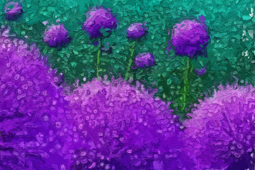 Obraz premium Various oil paintings, flowers, plum blossoms, snow, village houses, children's scenery, fruits