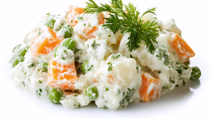 Peas Carrot Potato Salad