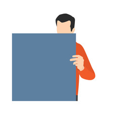 People Peeping Illustration