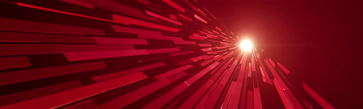 6k seamless loop red dynamic light background