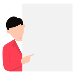 People Peeping Illustration