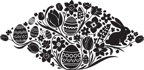 Intricate easter celebration