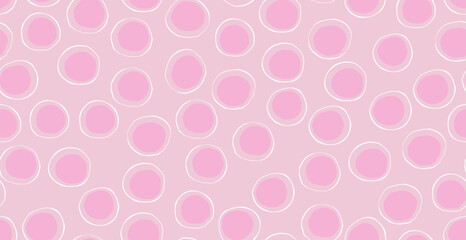 Abstract embryonic egg stem cell or human cell microscope background, seamless pattern, vector illustration for medical cover and background design