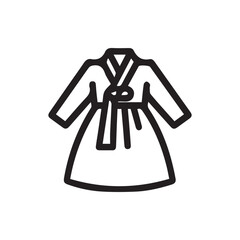 Elegant Traditional Korean Hanbok Dress Culture Fashion Apparel Icon