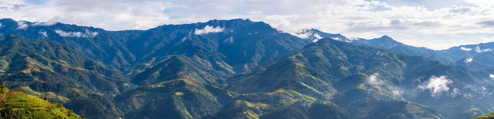 Natural and urban views of Vietnam