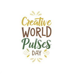 Fototapeta premium World Pulses Day Celebration, Healthy Pulses for Nutrition, Global Pulses Awareness, Pulses Farming and Sustainability, International Pulses Day Event