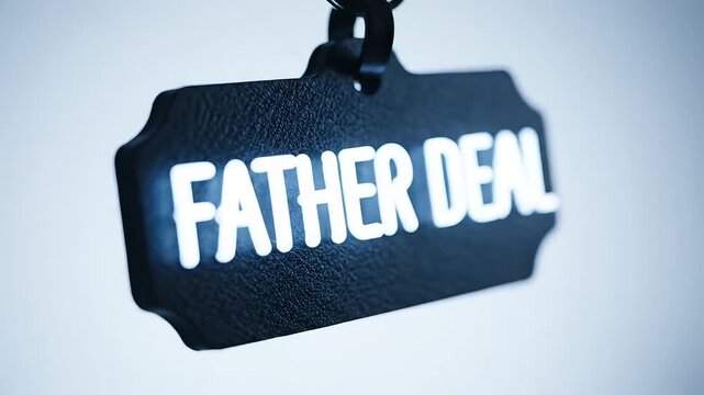 Father Deal A Concept Representing a Transaction or Agreement for a Father