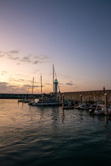 Jeju Island Dodu Breakwater Lighthouse