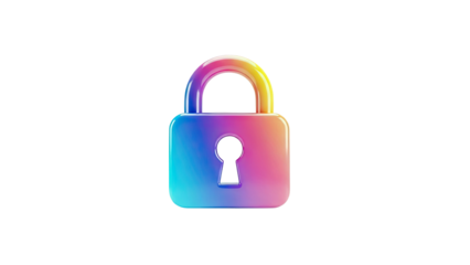 Gradient Padlock Icon