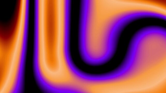 Colorful VHS animation with flowing gradient waves, analog distortion, retro neon palette inspired by 1980s visuals for music branding and event promotion. 4K Video