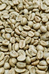 Close up of coffee beans for background