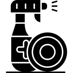 Washing Dishes Icon Vector Element