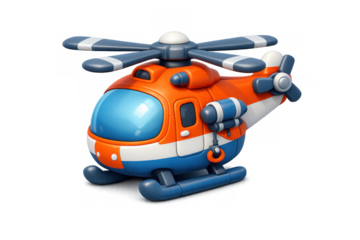 Arctic helicopter icon design for transportation and adventure themes