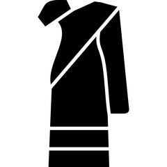 Sari Icon Vector Element