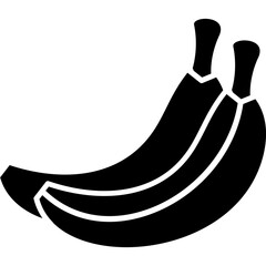 Bananas Icon Vector Element