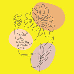 line, modern, holiday, speech, message, motivation, concept, communication, sketch, single, doodle, black, graphic, isolated, creative, drawing, continuous, white, illustration, vector, design, line a