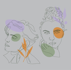 line, modern, holiday, speech, message, motivation, concept, communication, sketch, single, doodle, black, graphic, isolated, creative, drawing, continuous, white, illustration, vector, design, line a