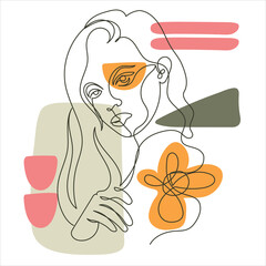 line, modern, holiday, speech, message, motivation, concept, communication, sketch, single, doodle, black, graphic, isolated, creative, drawing, continuous, white, illustration, vector, design, line a