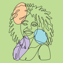 line, modern, holiday, speech, message, motivation, concept, communication, sketch, single, doodle, black, graphic, isolated, creative, drawing, continuous, white, illustration, vector, design, line a