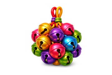 Vibrant traditional ghungroo icon for festival celebrations and design inspiration