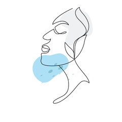 line, modern, holiday, speech, message, motivation, concept, communication, sketch, single, doodle, black, graphic, isolated, creative, drawing, continuous, white, illustration, vector, design, line a