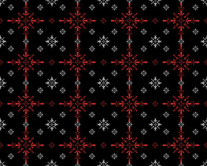 Geometric Ethnic Pattern Design Background or Wallpaper.