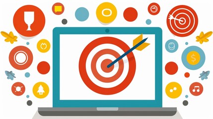 Digital marketing insights  analyzing business growth, social media engagement, and seo strategies