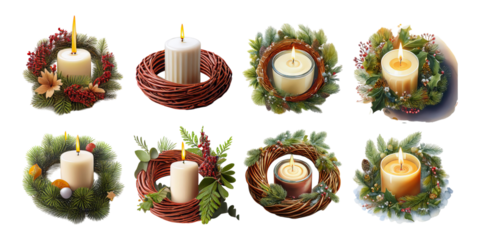 Decorative Candle Arrangements for Festive Occasions