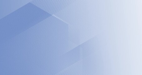 4k Light corporate abstract background animation with geometric hexagons and smooth diagonal lines. Soft gray blue tones form a modern business and technology seamless looped video backdrop  - Powered by Adobe