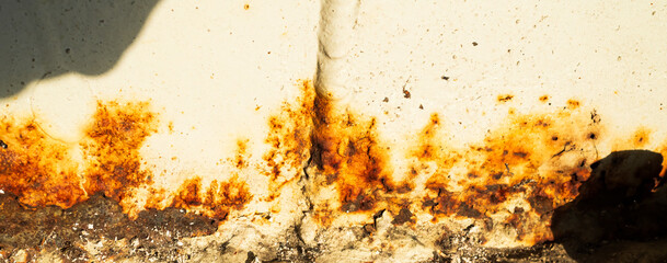 Rust iron rusty steel background old sheet brown orange color effect weathered wall floor rough pattern seamless dirty grounge metallic damaged rusted textured backdrop industrial material scratch