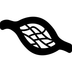 Capillaries Blood Flow Fill Icon: Circulatory System and Anatomy