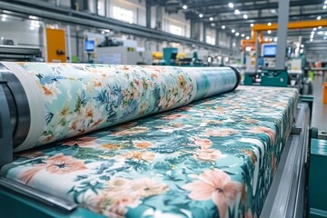 selective focus automated workflow in high-volume textile printing facility