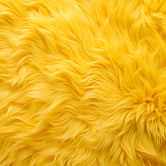 abstract soft yellow fur carpet texture background