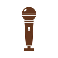 Microphone Icon Vector Illustration