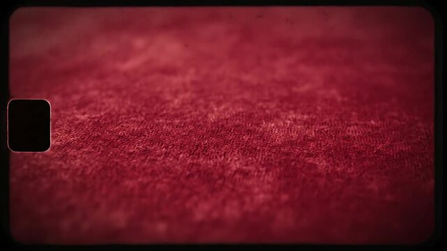 Abstract red texture background with film grain overlay