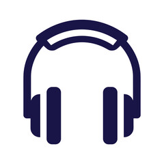 Headphones Vector Illustration