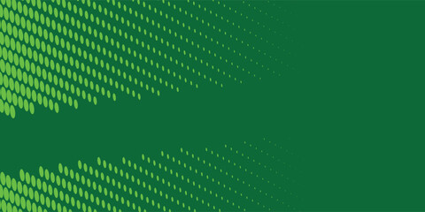Vector Halftone Screen Texture in Dark and Lime Green